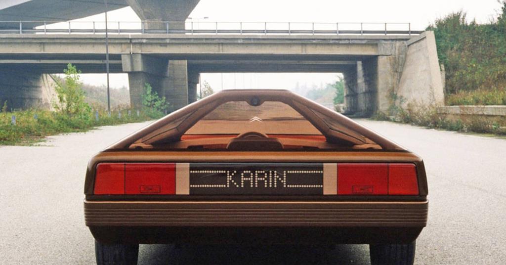 Concept Car of the Week: Citroën Karin (1980) | Article | Car Design News