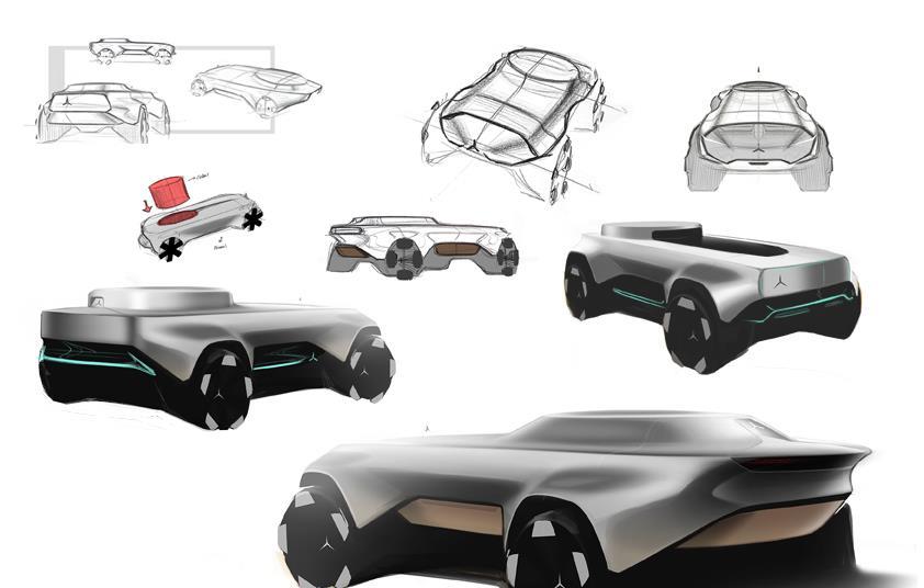 Pforzheim students put on a transportation design masterclass | Car ...