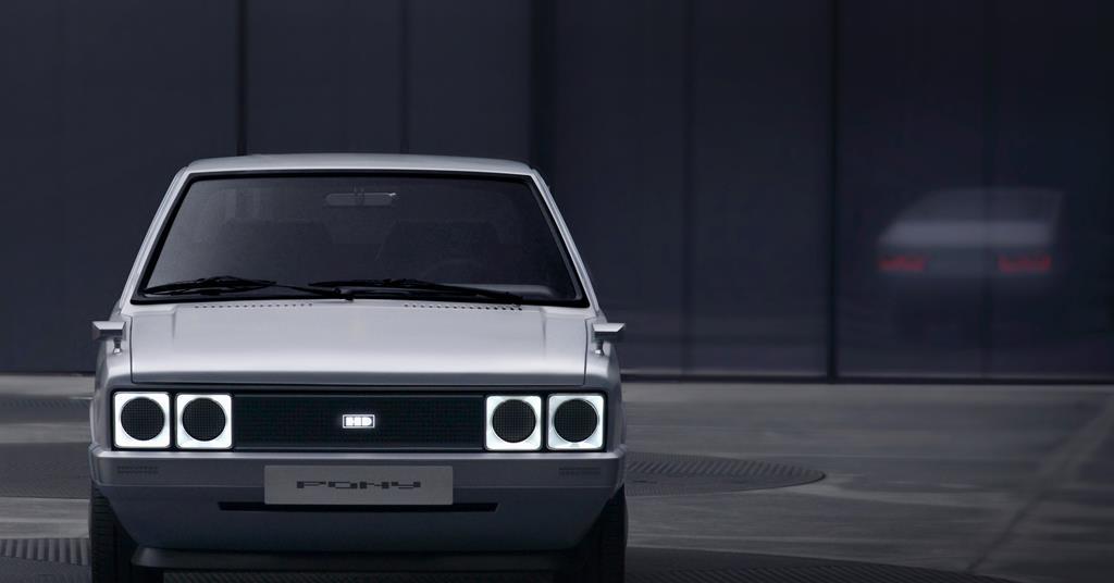 Hyundai pony heritage outlet ev