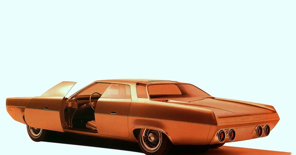 Concept Car of the Week: Chrysler 70X (1969) and Cordoba Del Oro (1970 ...