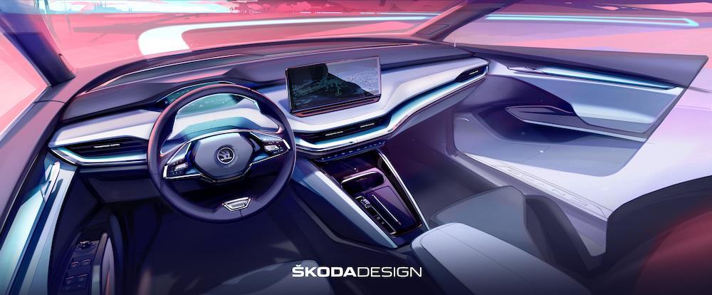 Inside Skoda’s first all-electric SUV | Article | Car Design News