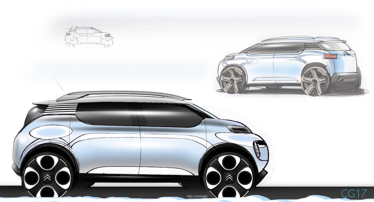 New Car Update: Citroën C-Aircross Development Sketches | Article | Car ...