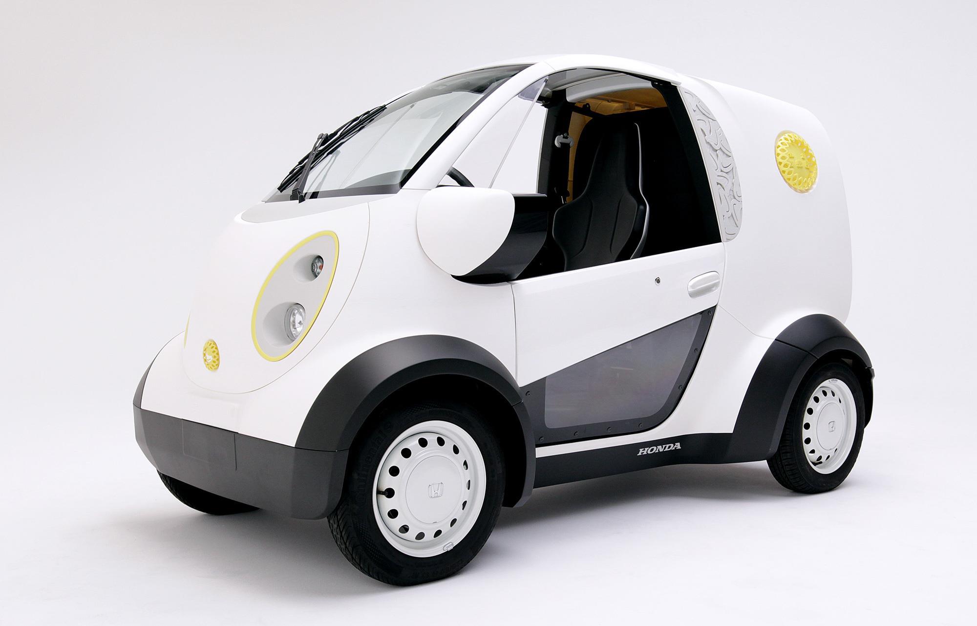 Honda’s MCBeta EV a commercial van with Kabuku’s 3D printed