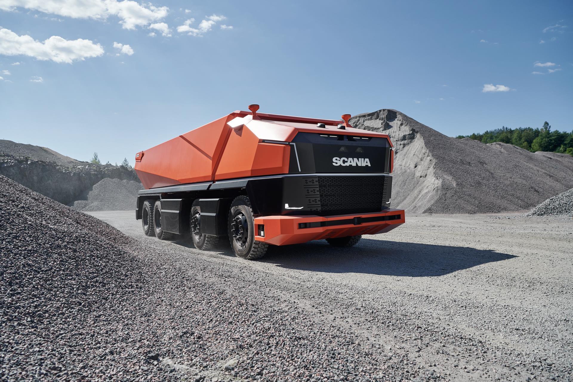 Scania Axl Autonomous Truck Was Created Cabless Article