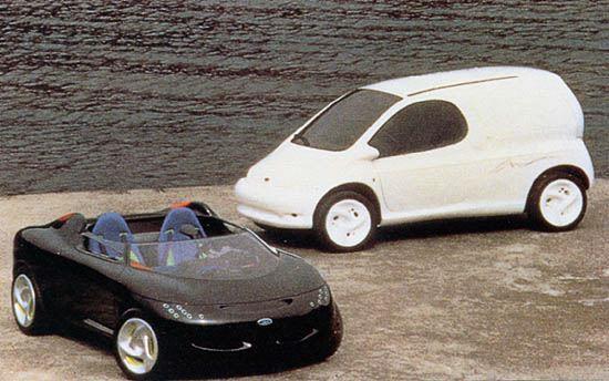 Concept Car of the Week: Ford Zig and Zag (1990) | Article | Car Design ...