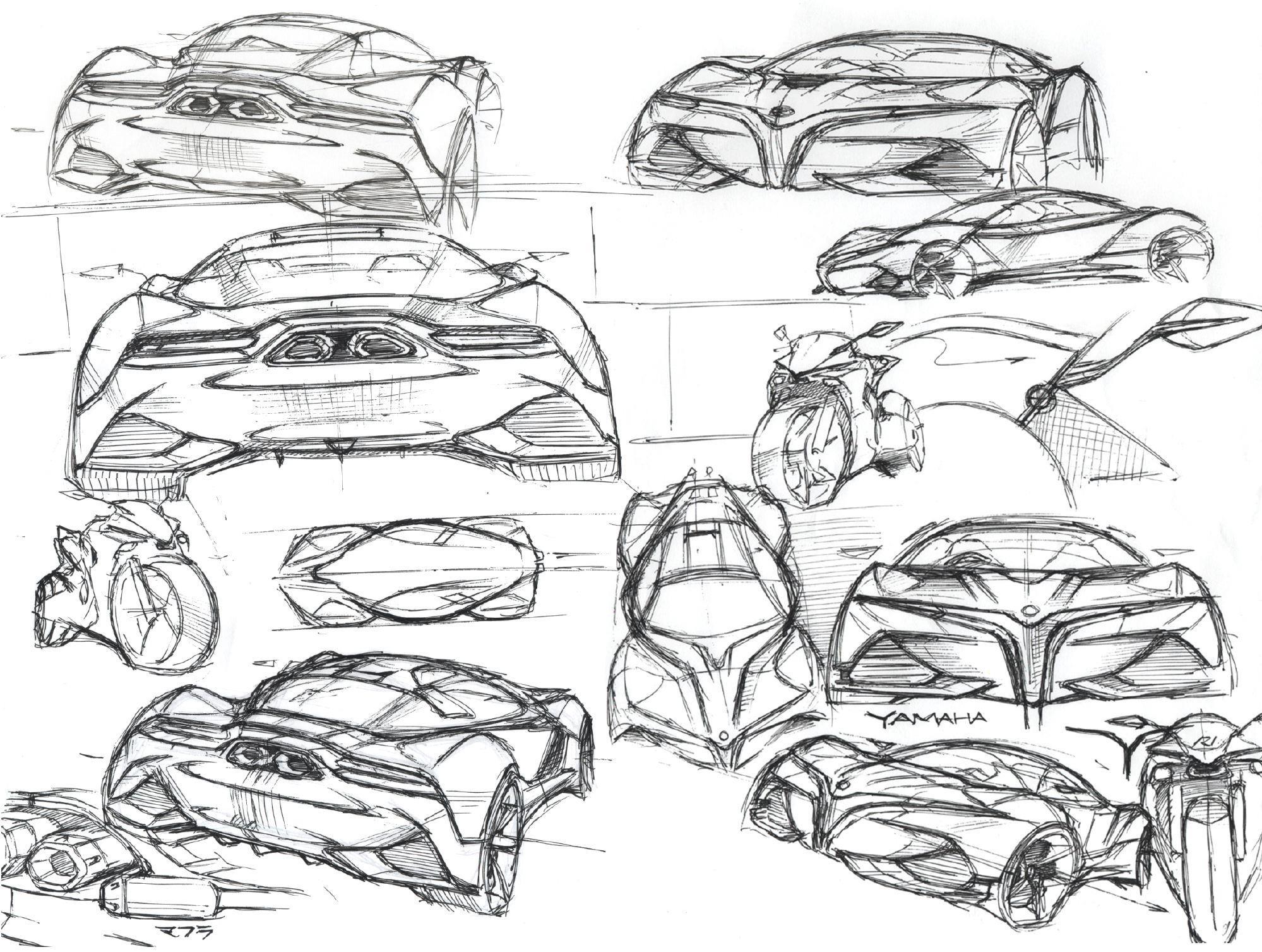 Design Development: Yamaha Sports Ride concept | Article | Car Design News
