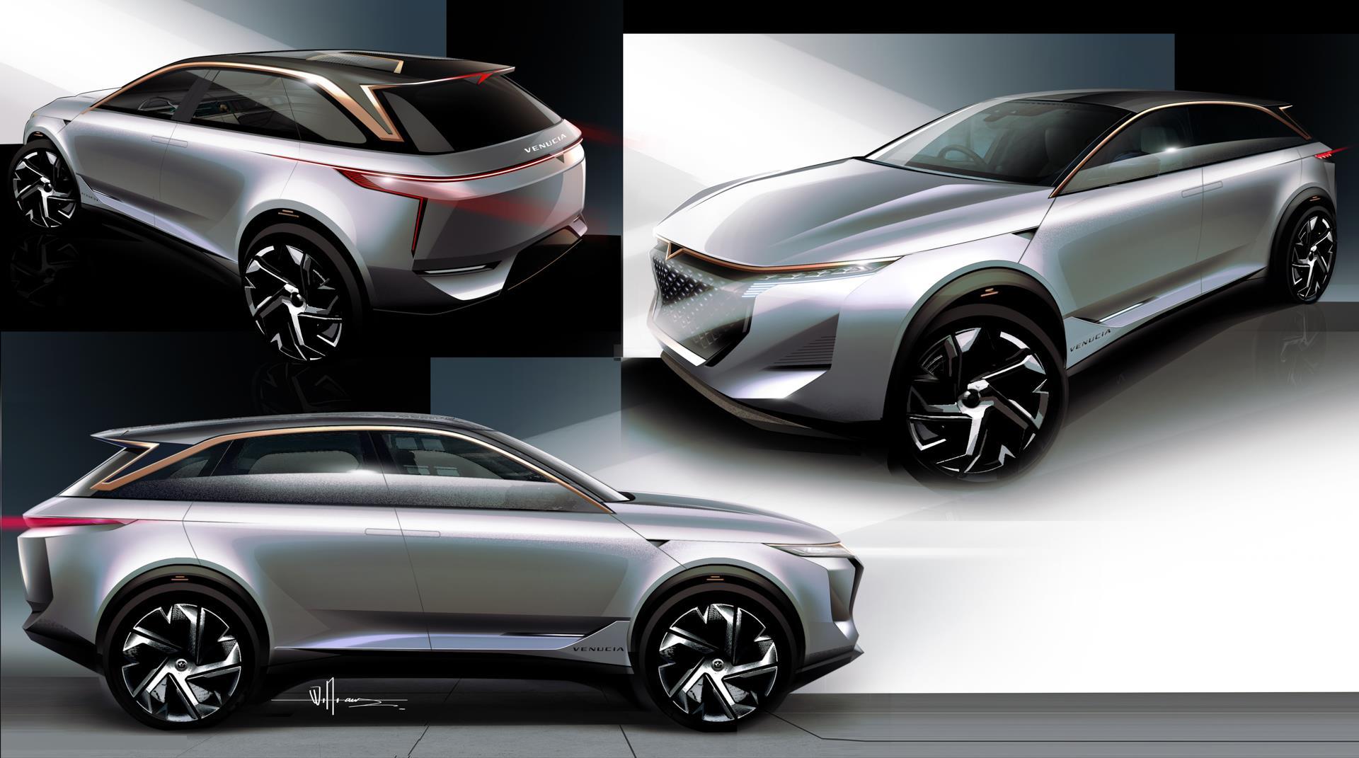 Venucia’s The V concept moves in fast-forward | Article | Car Design News