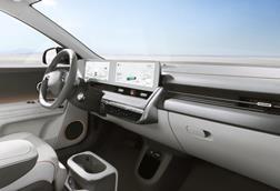 Hyundai Ioniq finished interior