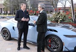 Joel Piaskowski on Ford Mustang GTD at Car Design Dialogues Detroit 2024