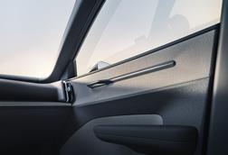 Bcomp's flax fibre composites, ampliTex™, showcased in the new Volvo EX30 as optional trim for the doors