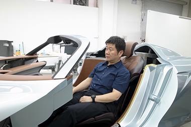 Shizuki Kajiyama in the Yanfeng Visteon Glide concept