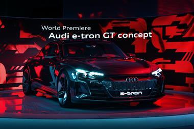 Audi e-tron at LA 2018