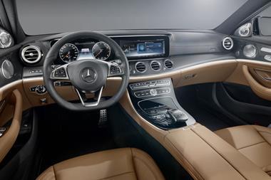 Mercedes E Class Interior 01