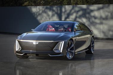 Cadillac Celestiq show car exterior