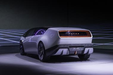 13 Honda 0 Saloon Prototype Debut at 2025 CES