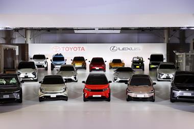 Toyota BEV lineup