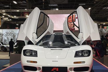 5. 1990s McLaren F1 - ext front-on (doors up) - Retromobile 2025