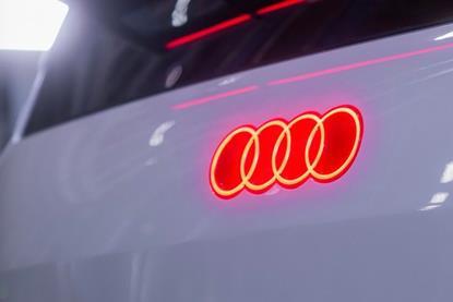 Audi A2 ETRON concept 2024 badge