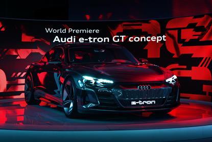 Audi e-tron at LA 2018