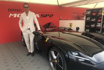 Flavio Manzoni at Goodwood Festival of Speed 2019