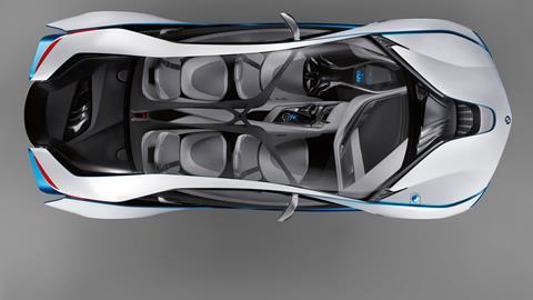 bmw vision efficientdynamics electric concept car