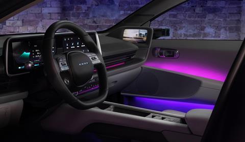 2022 Hyundai Ioniq 6 - int dash angle