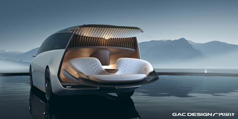 GAC Space concept interior-back trunk