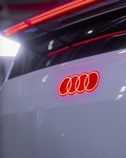 Audi A2 ETRON concept 2024 rear badge