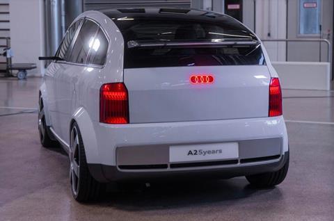 Audi A2 ETRON concept 2024 rear