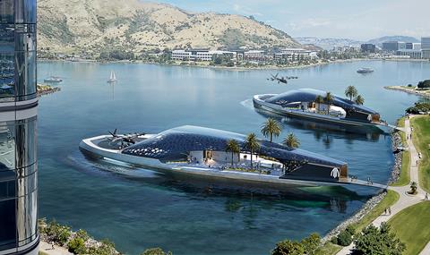 Archer's design studio rendered a vision of the future of air travel