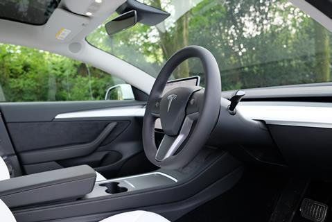 Tesla Model 3 interior 4