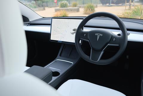 Tesla Model 3 interior 7