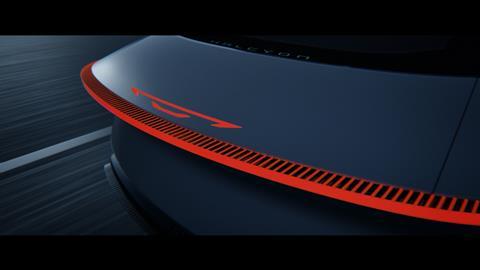 Chrysler Halcyon concept rear lights