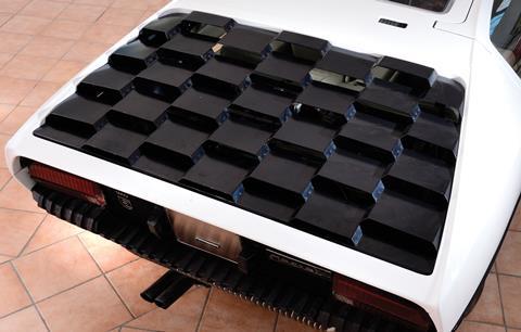 1967 Lamborghini Marzal - ext rear vents (detail)