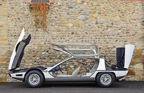 1967 Lamborghini Marzal - ext side - doors open