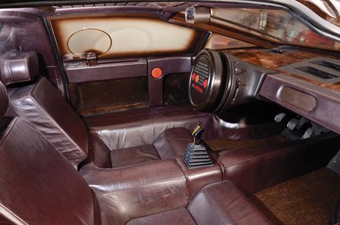 1978 Lancia Sibilo - int seats + dash