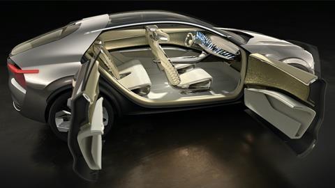 2019 Kia Imagine concept - ext & int doors open 300DPI