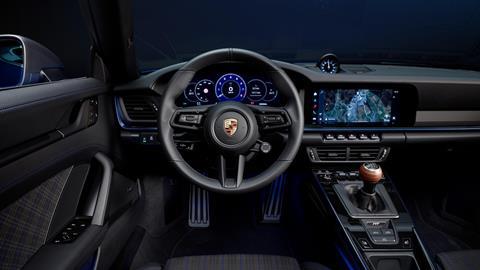 Porsche Carrera T cabrio interior x1440