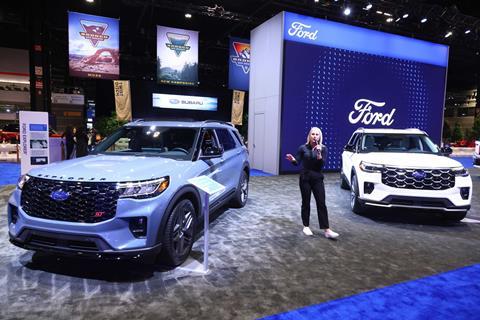 Ford at 2024 Chicago Auto Show presentation