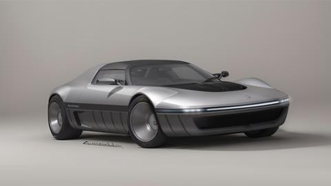 Bertone Runabout front sketch_metal_roof