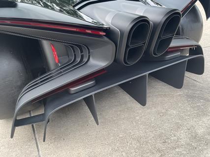 Bugatti Bollide - ext rear (diffuser detail)