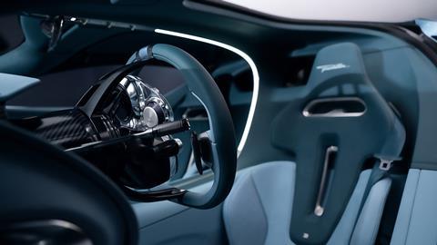 Bugatti Tourbillon - int driver cluster (behind)