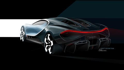 Bugatti Tourbillon - ext R3Q L sketch