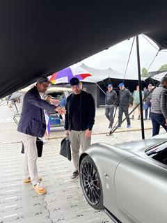 Freddie and James at Goodwood