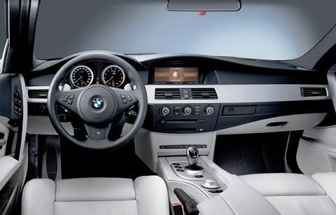 BMW Press release M5 4 Interior