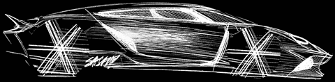 Koenigsegg Gemera_Sasha Selipanov sketch_blackBG
