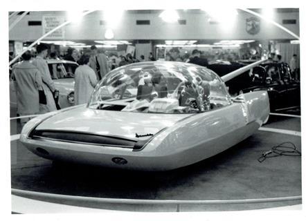*key image* Simca Fulgur - ext front 3 4 - 1961 NY show by Bernie Weis