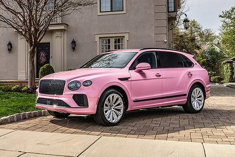 Bentayga EWB Mulliner in Candy Pink - 1