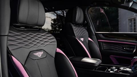 Bentayga EWB Mulliner in Candy Pink - 5