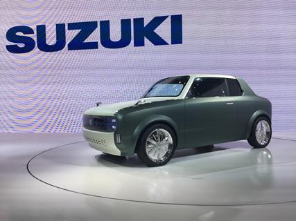 Suzuki Waku SPO - front 3 4 L - Tokyo 2019